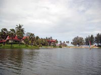 The hotels at Laguna are built around lagoons formed from old tin mines