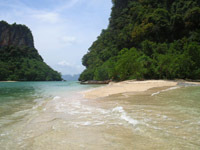 Koh Pak Bia in Krabi Bay