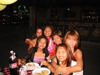 Thai girls love a party