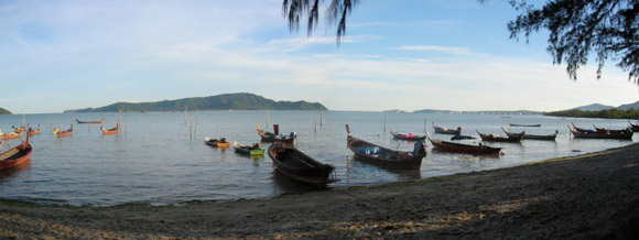 View from Palai Beach to Koh Lon