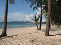 Bang Tao Beach is a  lovely 8km stretch of sand and home to the Laguna Complex
