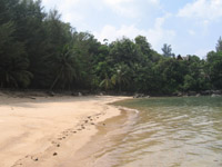 Hua beach is a nice secluded spot