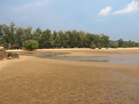 Layan Beach is a great place for kids to paddle