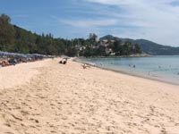 Surin Beach is a beautiful stretch of sand