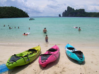 Phi Phi Islands: beautiful beaches in sheltered bays