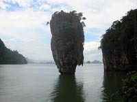 James Bond    Rock in Phang Nga Bay